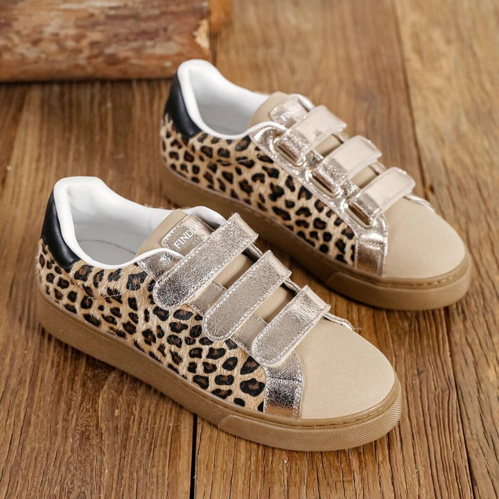 Sneakers femme tendance 2025 avec semelle épaisse camel